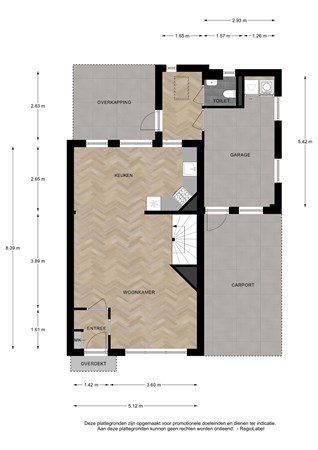 Floorplan - Boskrekel 63, 7423 HB Deventer